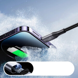 Joyroom S-A28 Flash Series 30W USB-C - Lightning cable 2m - juodos spalvos - Image 6