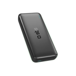 SBS Infinity Power Bank 20000mAh 10W LiFePo₄ USB-A USB-C - Black
