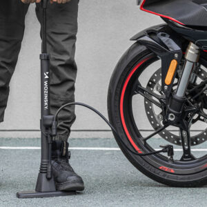 Wozinsky WPR-02 Floor Bicycle Pump - Black - Image 5