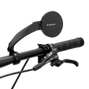 Wozinsky WLR-01I Rearview Left Bicycle Mirror - Black - Image 3