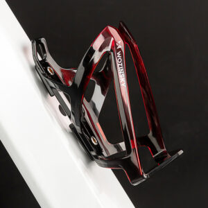 Wozinsky WUR-01BR Bike Bottle Holder Basket - Black and Red - Image 3
