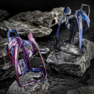 Wozinsky WUR-01BP Bike Bottle Holder Basket - Blue and Purple - Image 2