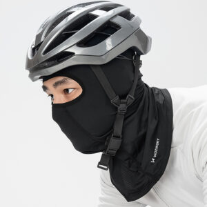 Wozinsky WKM-01B face mask motorcycle bicycle balaclava - black - Image 4