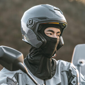 Wozinsky WKM-03B face mask motorcycle bicycle winter balaclava - black - Image 3