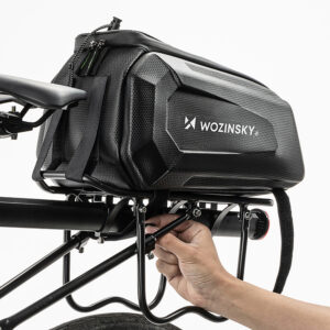 Wozinsky WSR-01B Bicycle Pannier for Trunk 9l - Black - Image 3