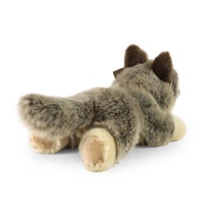 Rappa - Plush realistic toy Lying Wolf 20 cm Eco-Friendly - Image 4