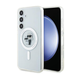 Karl Lagerfeld IML Karl & Choupette MagSafe - Samsung Galaxy S24+ Case Transparent - Image 1