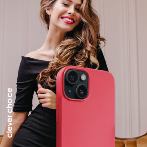 Crong Color Cover Magnetic - dėklas skirtas Apple iPhone 15 Plus MagSafe Pink - Image 4