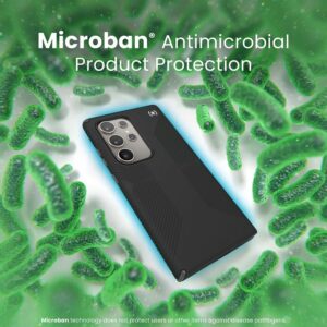 Speck Presidio2 Grip - dėklas skirtas Samsung Galaxy S24 Ultra juodos spalvos/Slate Grey/White - Image 4