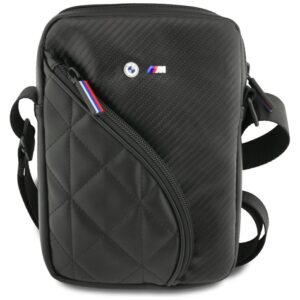 BMW Carbon Pockets & Metal Logo - 8" Tablet Case Black