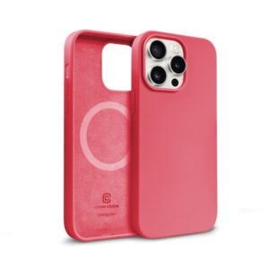 Crong Color Cover Magnetic - dėklas skirtas Apple iPhone 15 Pro MagSafe Pink - Image 2