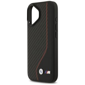 BMW M Carbon Line & Logo MagSafe - dėklas skirtas Apple iPhone 17 red - Image 6