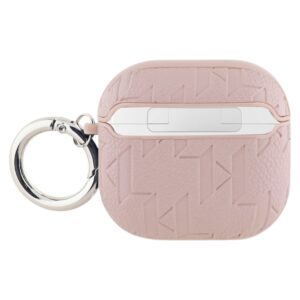 Karl Lagerfeld Monogram Karl & Choupette Head - AirPods 4 Case (pink) - Image 2