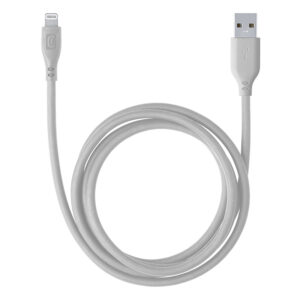 Cellularline Soft Cable - USB-A to Lightning cable MFi certified 1.2 m grey - Image 4
