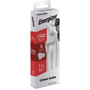 Energizer Classic CIA5 - 3.5 mm jack wired headphones White - Image 3