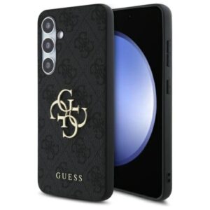 Guess 4G Big Metal Logo - dėklas skirtas Samsung Galaxy S24 FE gray - Image 1