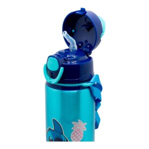 Disney Stitch - Aluminum Water Bottle with Straw and Strap 730 ml - Image 4