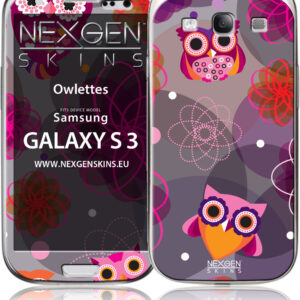 Nexgen Skins with 3D effect for Samsung Galaxy S3 Owlettes 3D - Image 1