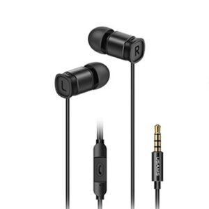 USAMS EP-46 - 3.5 mm stereo jack headphones Black