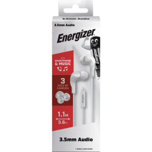 Energizer Classic CIA5 - 3.5 mm jack wired headphones White - Image 4