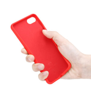 Crong Color Cover - Flexible dėklas skirtas Apple iPhone 8/7 Red - Image 3