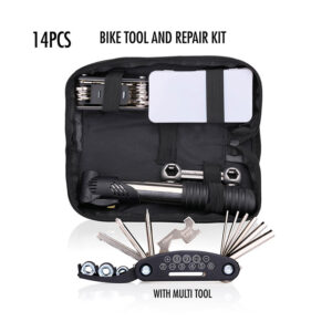 Bicycle Gear - Bike tool set in case 14 items