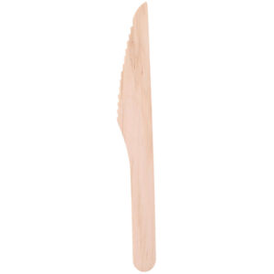 Alpina - Disposable wooden knives 16 cm 50 pcs - Image 2