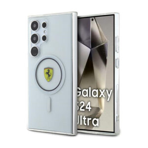Ferrari IML Transp Inner Circle Line MagSafe - Samsung Galaxy S24 Ultra case transparent - Image 1