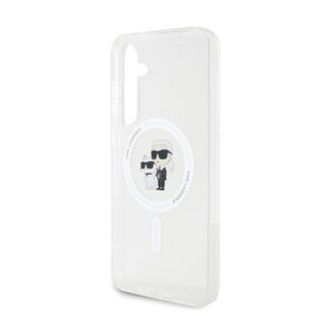 Karl Lagerfeld IML Karl & Choupette MagSafe - Samsung Galaxy S24+ Case Transparent - Image 6