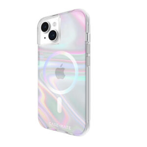 Case-Mate Soap Bubble MagSafe - dėklas skirtas Apple iPhone 15 / Apple iPhone 14 / Apple iPhone 13 Iridescent - Image 3