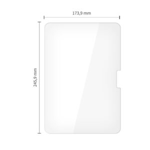 Apsauginis stiklas Tech-Protect GLASS FIT+ 2-pack Apple iPad Pro 11” 5 / 6 / 2024-2025 skaidrus - Image 2