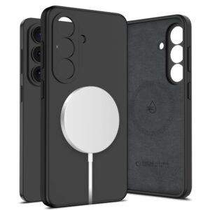 Tech-Protect SILIconE MagSafe dėklas Samsung Galaxy S26+ Plus juoda