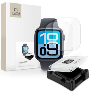 Tech-Protect Supreme Set+ 2-pack Apple Watch 4 / 5 / 6 / SE 1 / 2 / 3 (40 mm) skaidrus