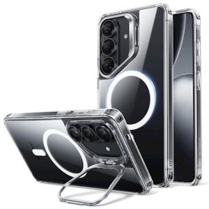 ESR Hybrid Stash Stand Samsung S26, clear - Image 1