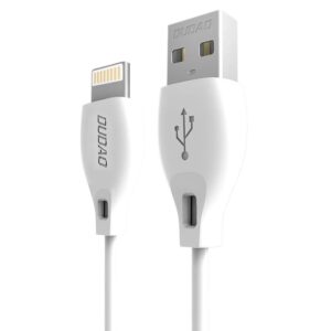 Dudao USB / Lightning cable 2.4A 1m white (L4L 1m white)