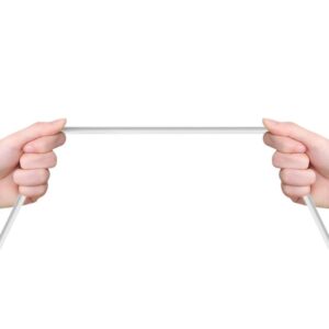 Dudao USB Type C 2.1A 1m white cable (L4T 1m white) - Image 7