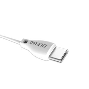 Dudao USB Type C 2.1A 1m white cable (L4T 1m white) - Image 3