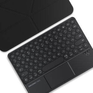 AmazingThing Minimal Case Keylite Combo Keyboard dėklas skirtas Apple iPad 11" 2025 - juodos spalvos - Image 5