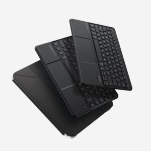 AmazingThing Minimal Case Keylite Combo Keyboard dėklas skirtas Apple iPad 11" 2025 - juodos spalvos - Image 6