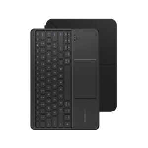 AmazingThing Minimal Case Keylite Combo Keyboard dėklas skirtas Apple iPad 11" 2025 - juodos spalvos
