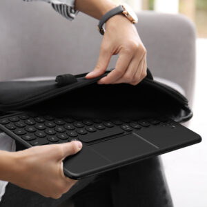 AmazingThing Minimal Case Keylite Combo Keyboard dėklas skirtas Apple iPad 11" 2025 - juodos spalvos - Image 8