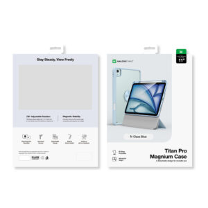 AmazingThing Titan Pro Mag dėklas skirtas Apple iPad Air M3 11" - Blue - Image 6