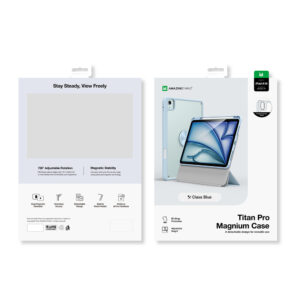 AmazingThing Titan Pro Mag dėklas skirtas Apple iPad 11" 2025 - Blue - Image 7