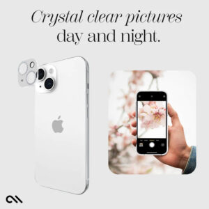 Case-Mate Sparkle Lens Protector - Apsauginis stiklas skirtas Apple iPhone 15 / Apple iPhone 15 Plus Camera (Twinkle) - Image 4