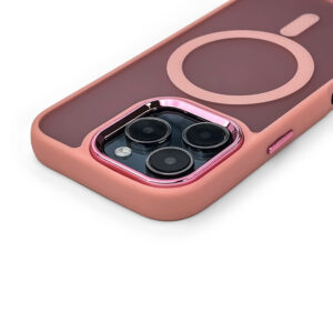 Fashion dėklas skirtas Samsung Galaxy S26 Ultra compatible with MagSafe - rožinės spalvos - Image 3