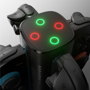 AmazingThing Thunder Pro PlayDock Charger for Nintendo Switch 2 Controllers - juodos spalvos - Image 7