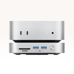 Orico MiniLink 9-in-1 Docking Station with M.2 SSD Hard Drive Bay - sidabro spalvos - Image 3