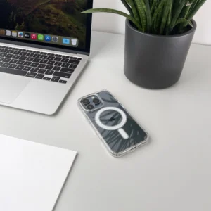 Ultra Clear dėklas skirtas Samsung Galaxy A57 Compatible with MagSafe - skaidrus - Image 6
