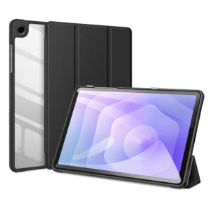 Dux Ducis Toby Armored Flip dėklas skirtas Samsung Galaxy Tab A11 Plus/A9 Plus - juodos spalvos