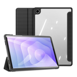 Dux Ducis Toby Armored Flip dėklas skirtas Samsung Galaxy Tab A11 Plus/A9 Plus - juodos spalvos - Image 3